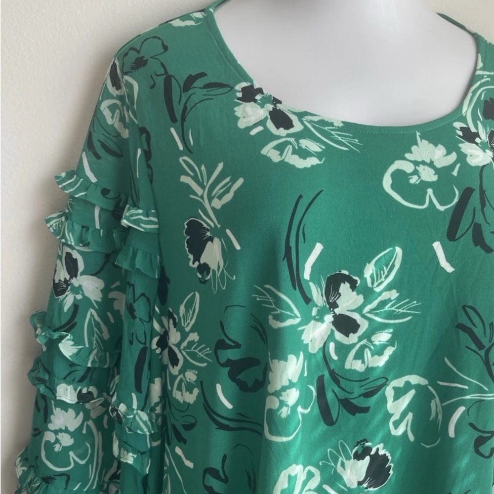 ALFANI Plus Size 4X Green Women’s Top